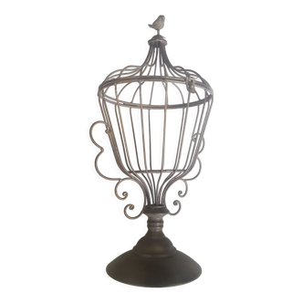 Metal bird cage