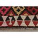 1970s Vintage Turkish Oushak Handmade Wool Cotton Pink Runner Rug 115x451