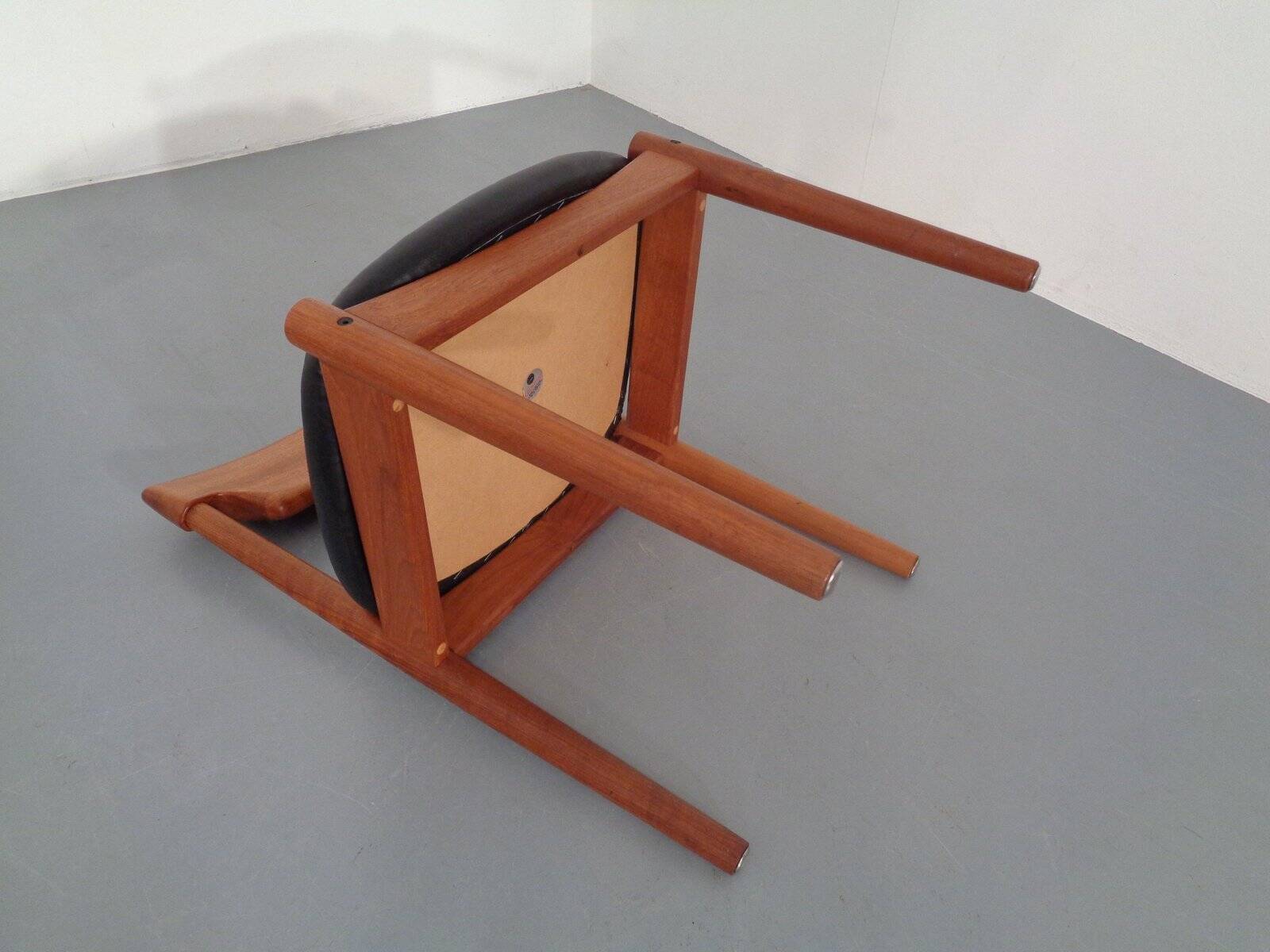 Danish Teak Dining Chairs from Glostrup, 1960s, Set of 6