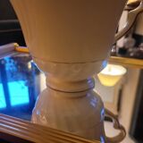 Teapot or coffee pot in fine earthenware from Salins 30-40