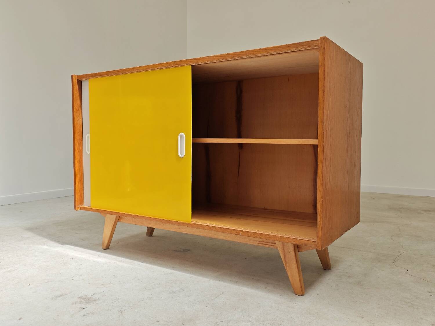 Yellow U 452 Commode Sideboard by Jiri Jiroutek for Interier Praha 1960