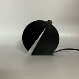 Pair of Disco lamps by Mario Bertorelle JMRDM Italy 70s Black mid century modern