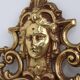 Miroir en métal de style baroque Louis XV, XXe siècle, France