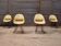 Set of 4 beige chairs by Miroslav Navràtil by Vertex