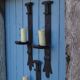 Forged Iron Castle Wall Lights: French Salvaged Sconces, Medieval Style