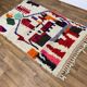 Handmade pure wool Moroccan rug 3x2 m