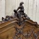 Louis XV style bed in walnut from the 1900s