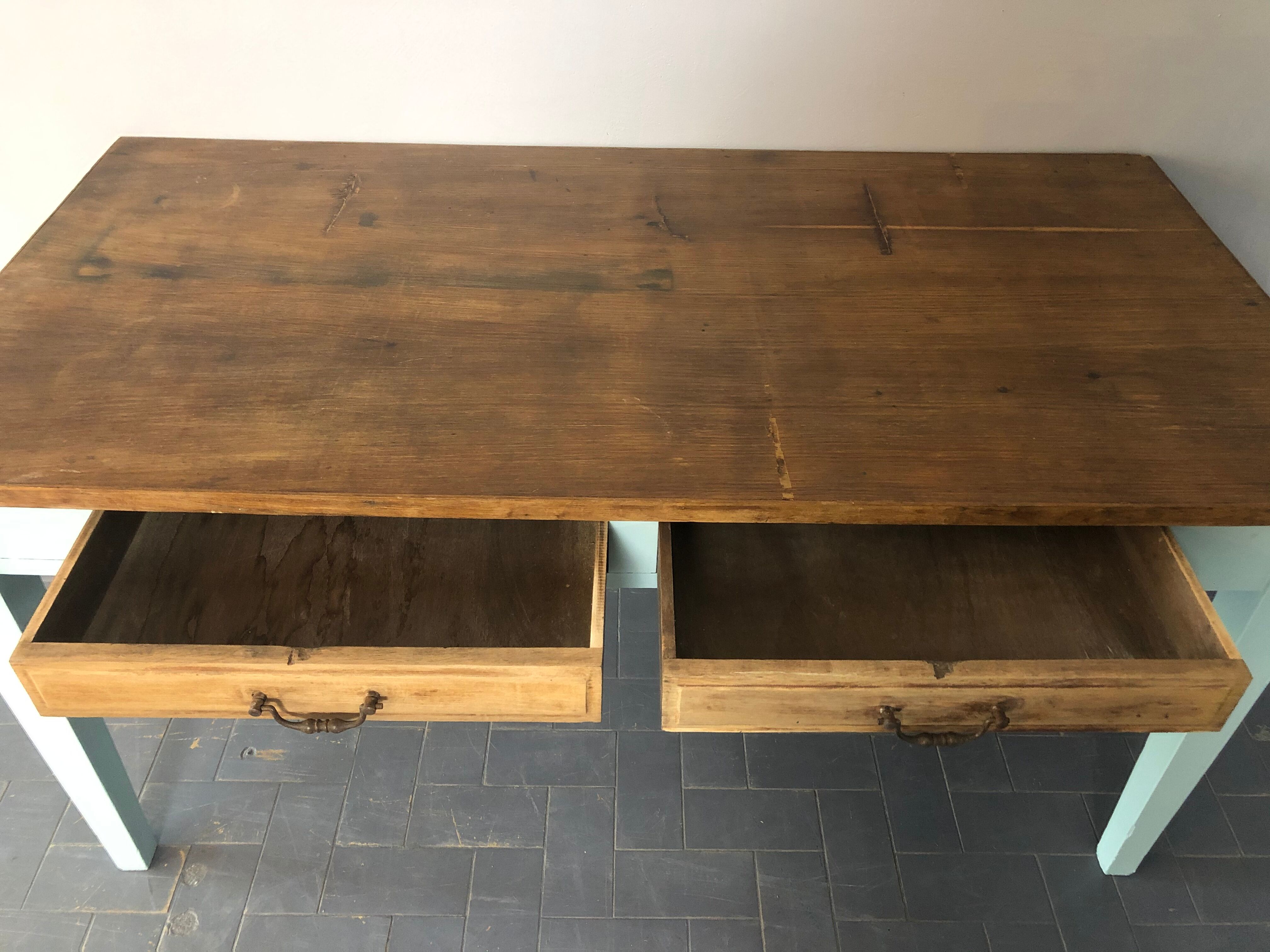 Old farm table
