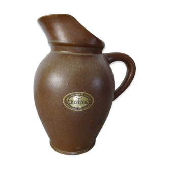 Digoin brownstone pitcher France