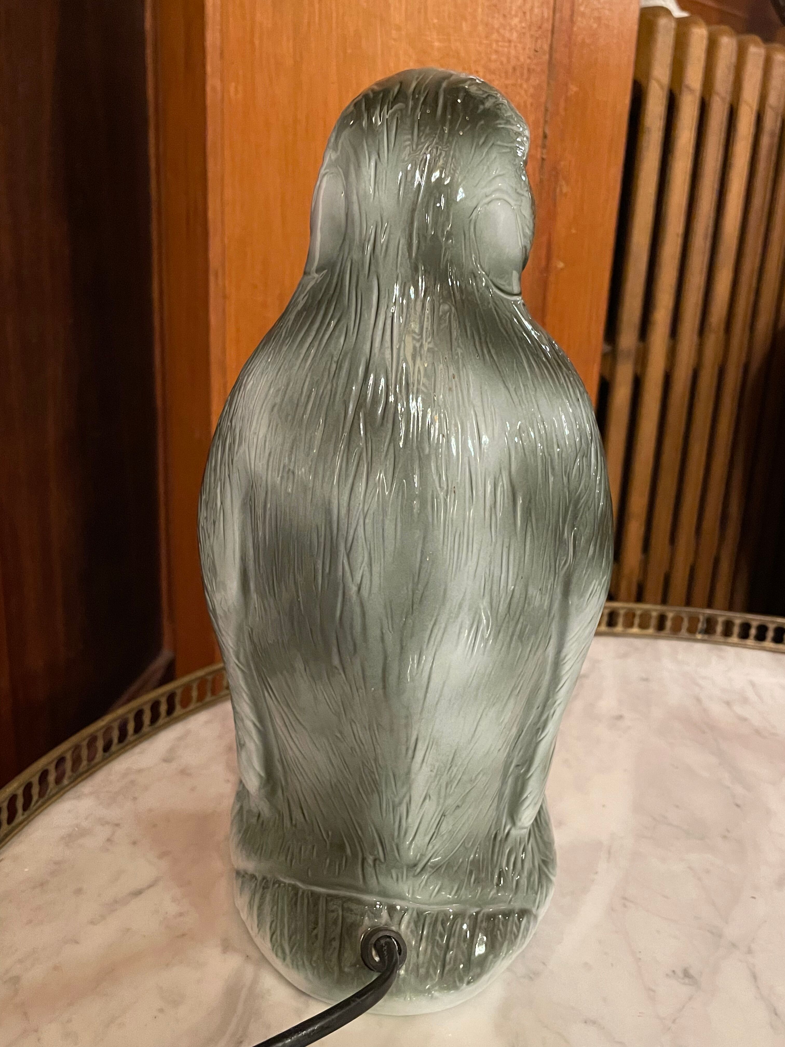 Vintage penguin night lamp