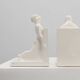 Pair Ceramic bookends by Godofridus Boonekamp for Plateelbakkerij Schoonhov