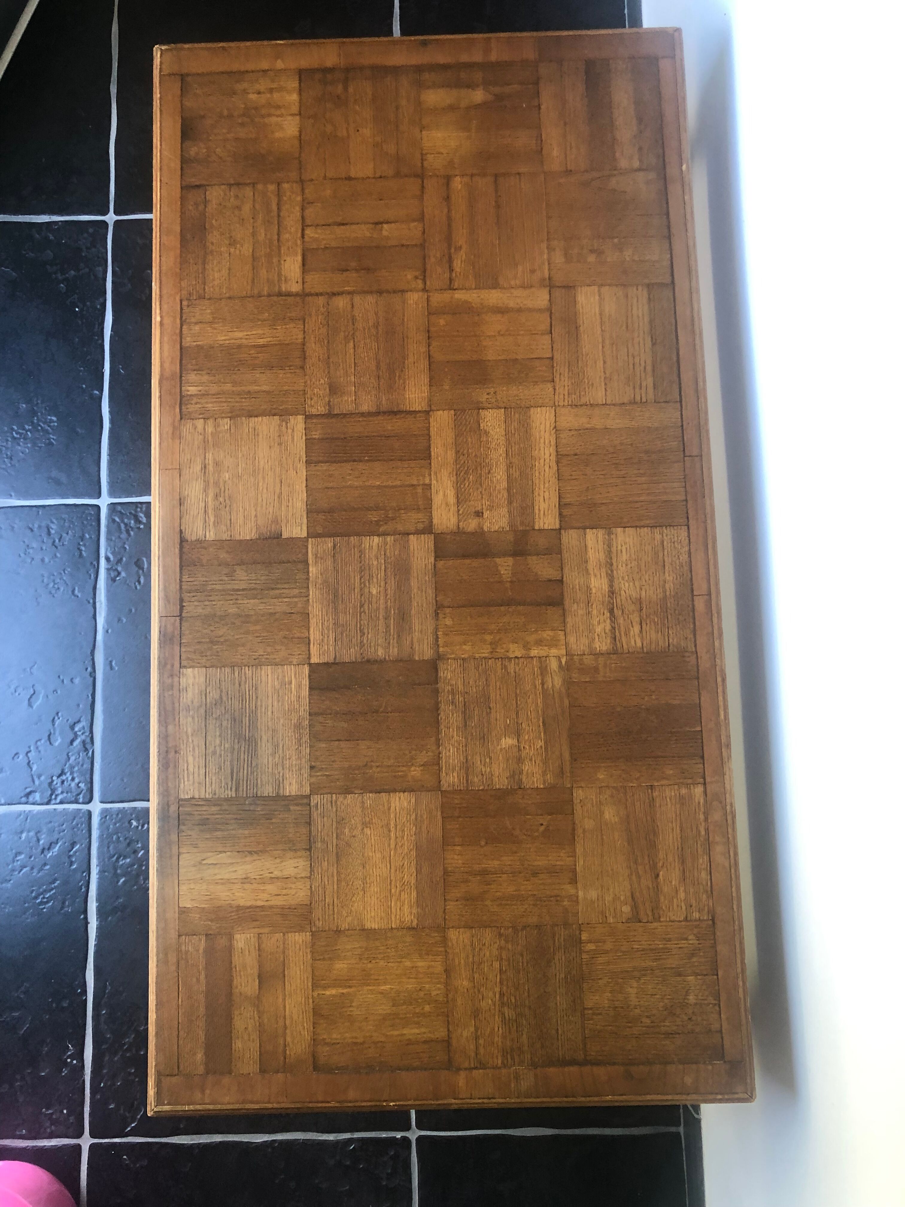 Old oak coffee table