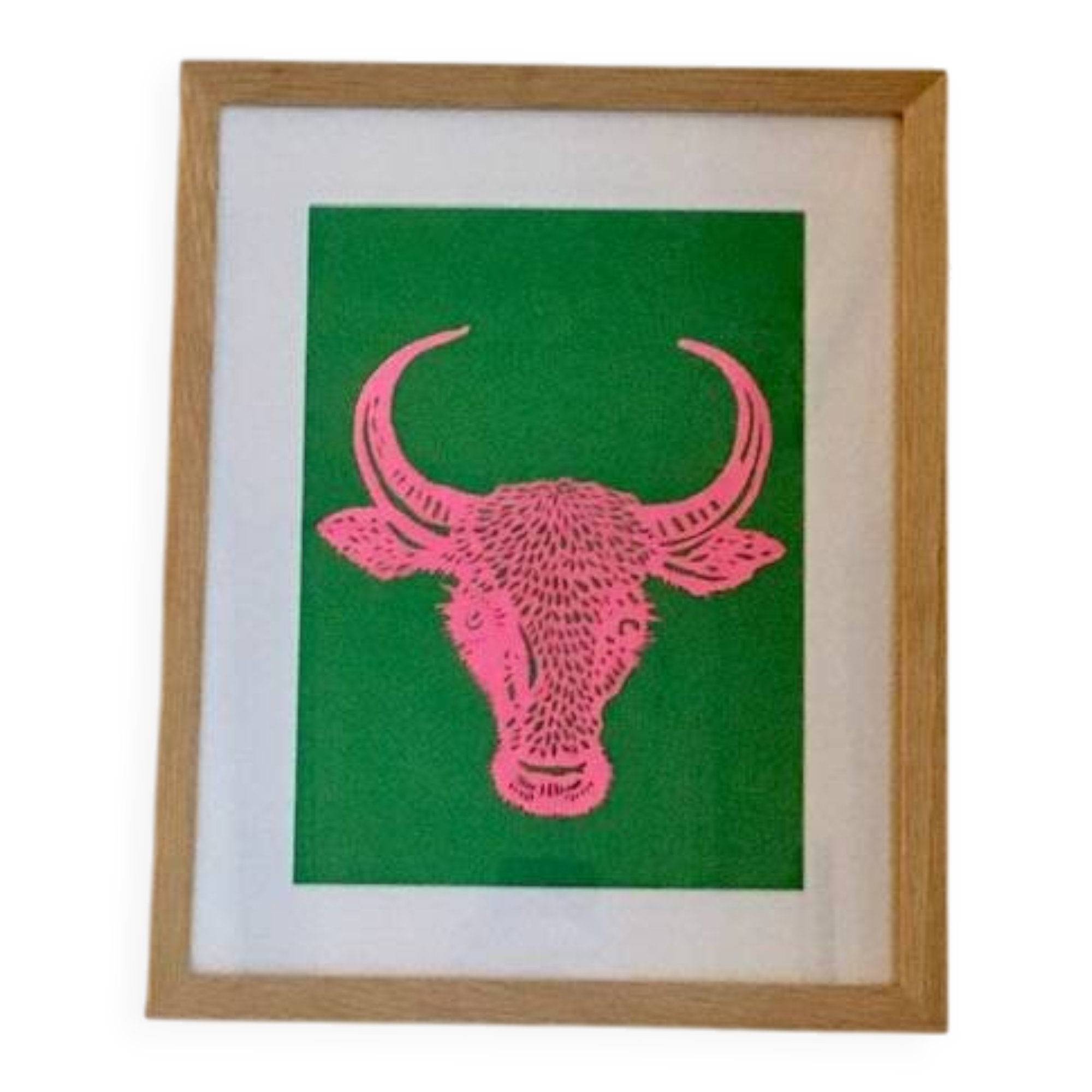 Colour paper artwork the beast