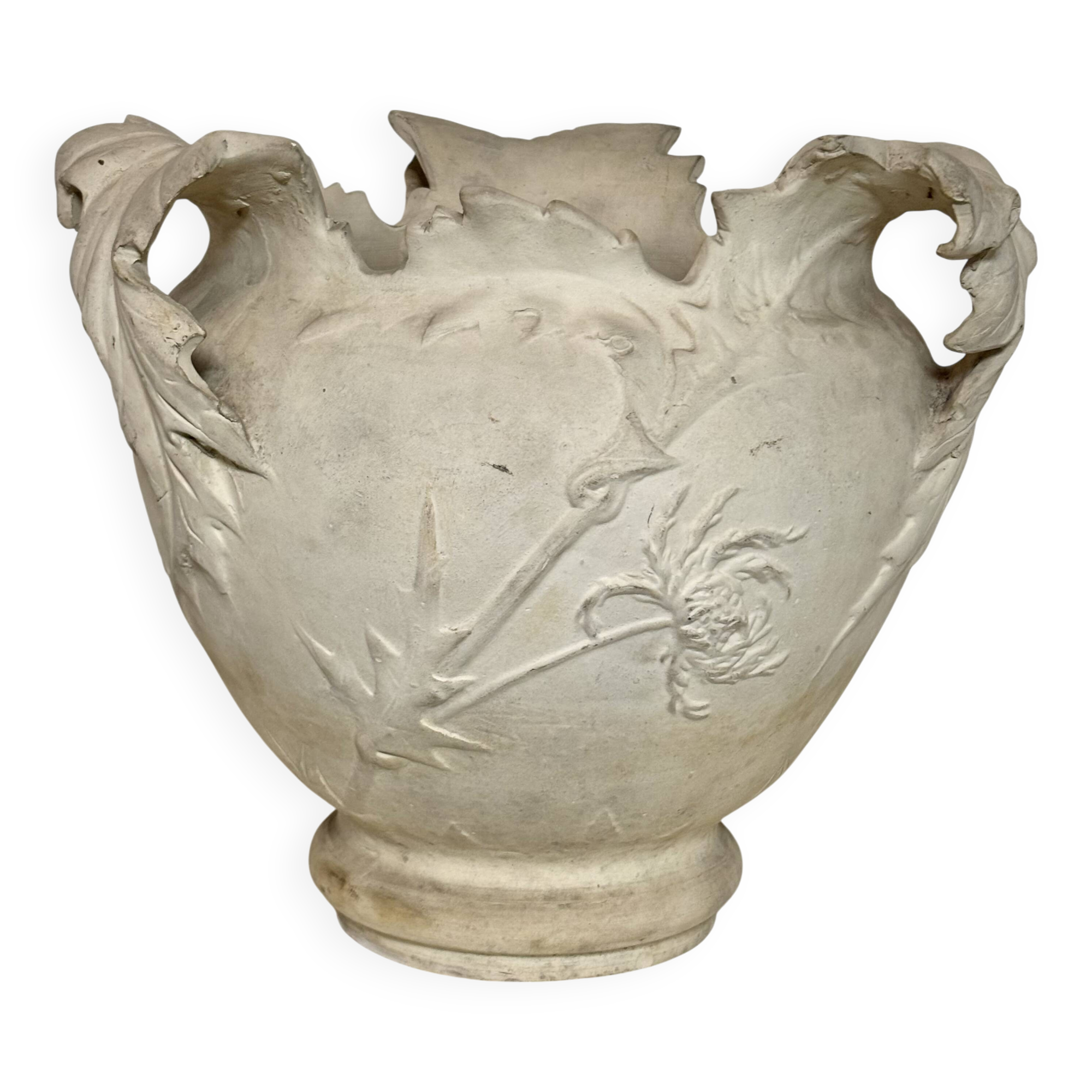 Thistle flowerpot, Jerome Massier, Vallauris