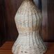 Rattan table lamp
