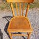 6 chaises bistrot, teinte claire