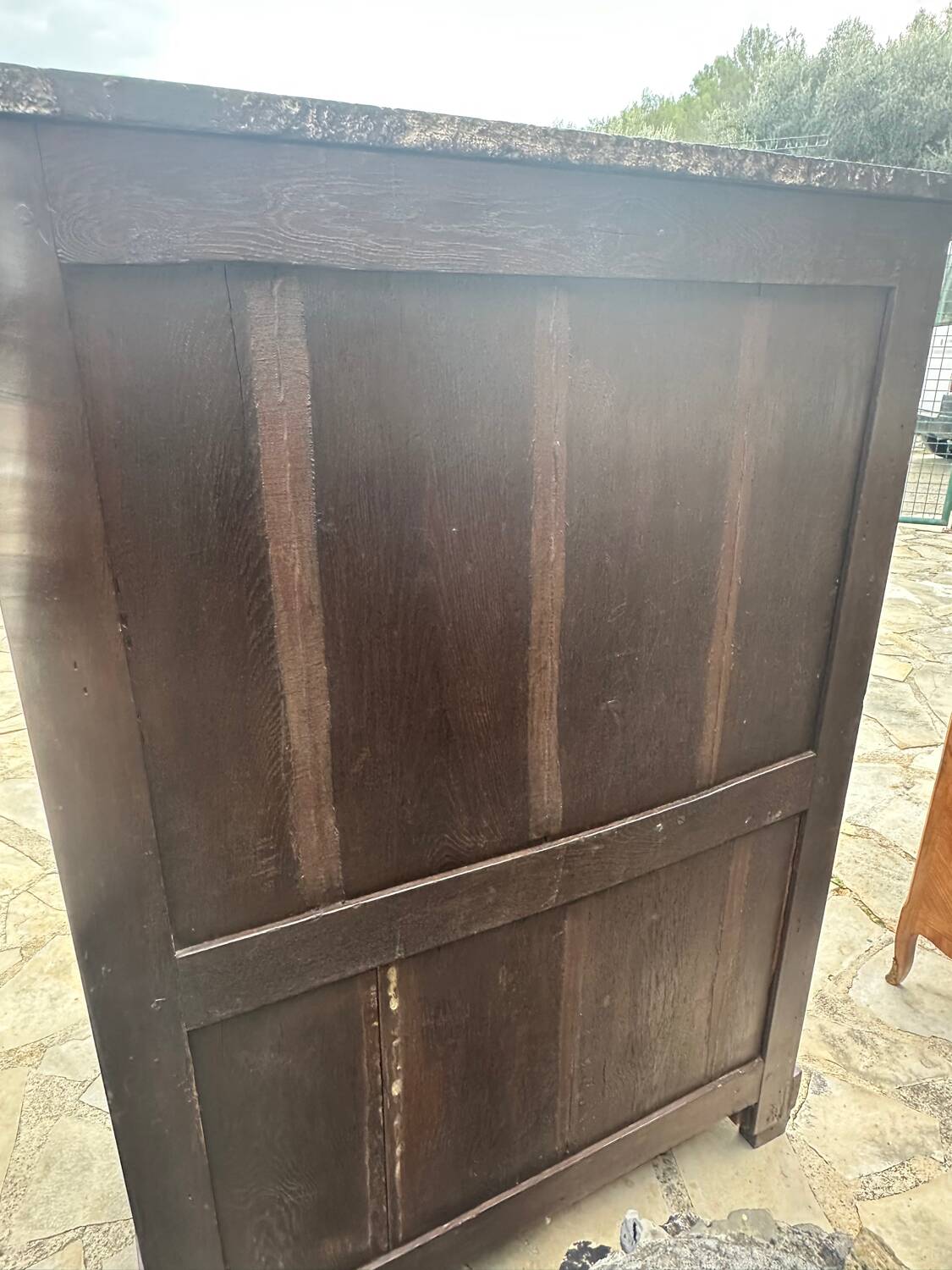 Empire period mahogany burl secretary from Egypt