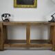 Former oak carpenter's workbench