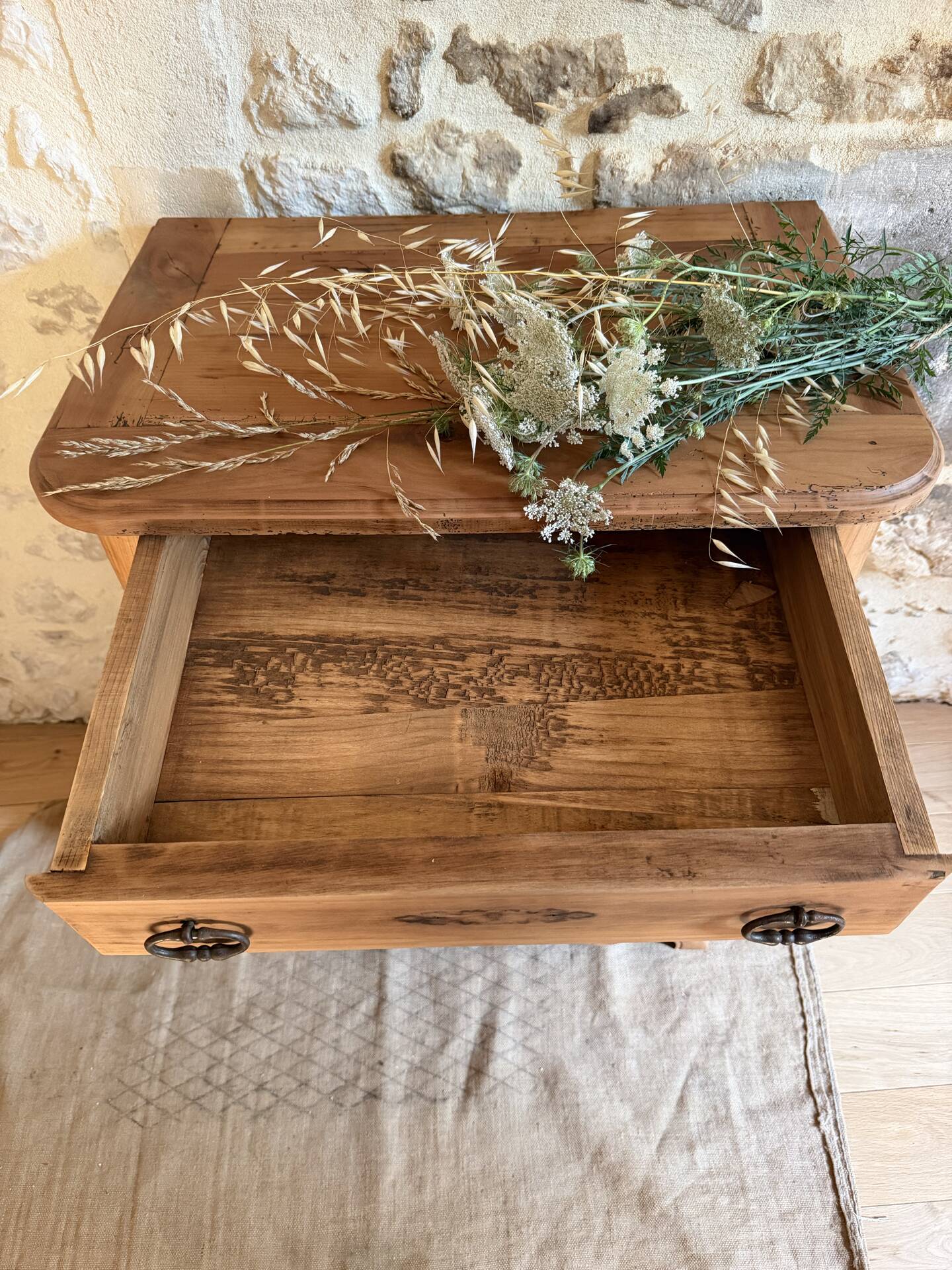 Confiturier, small renovated sideboard