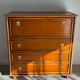 Commode bois et bambou Dalvera, 1970