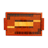 Wooden top art deco period 52x31 cm