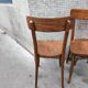 Paire de chaises bistrot 