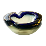 Ashtray or empty Murano glass pocket (Sommerso technique)