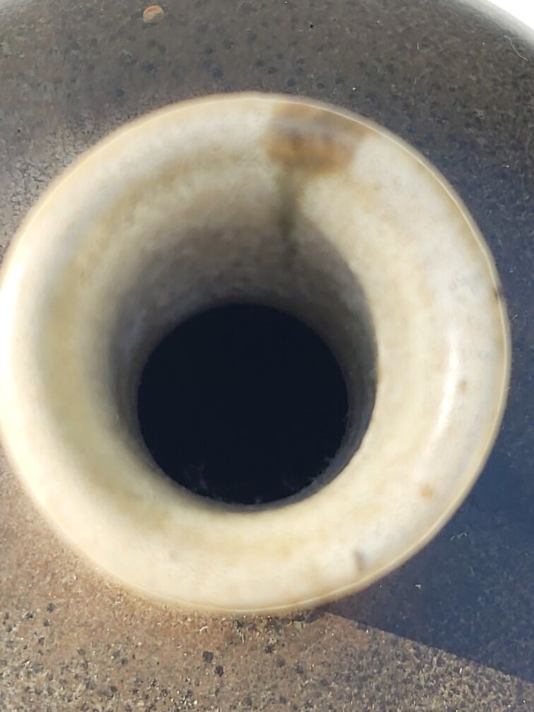 Jean Pointu Art Nouveau sandstone vase