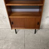 Vintage 60s modernist display cabinet bookcase