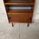 Vintage 60s modernist display cabinet bookcase