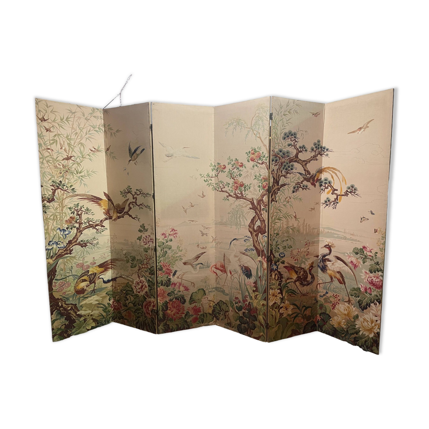 Very large fabric screen 1960