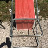 Pair of vintage camping chairs