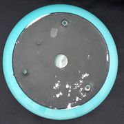 Art Deco Ceiling Lamp Turquoise Opaline Glass