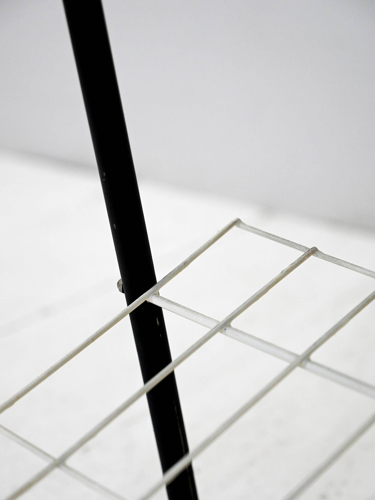 Wooden and metal coffee table