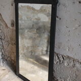 Black fireplace mirror 95x141cm