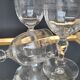 Verres à apéritif gravés soufflés – fin XIXᵉ / début XXᵉ siècle