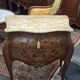Commode De Style Louix XV En Marqueterie