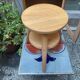 Tabouret bas en bois