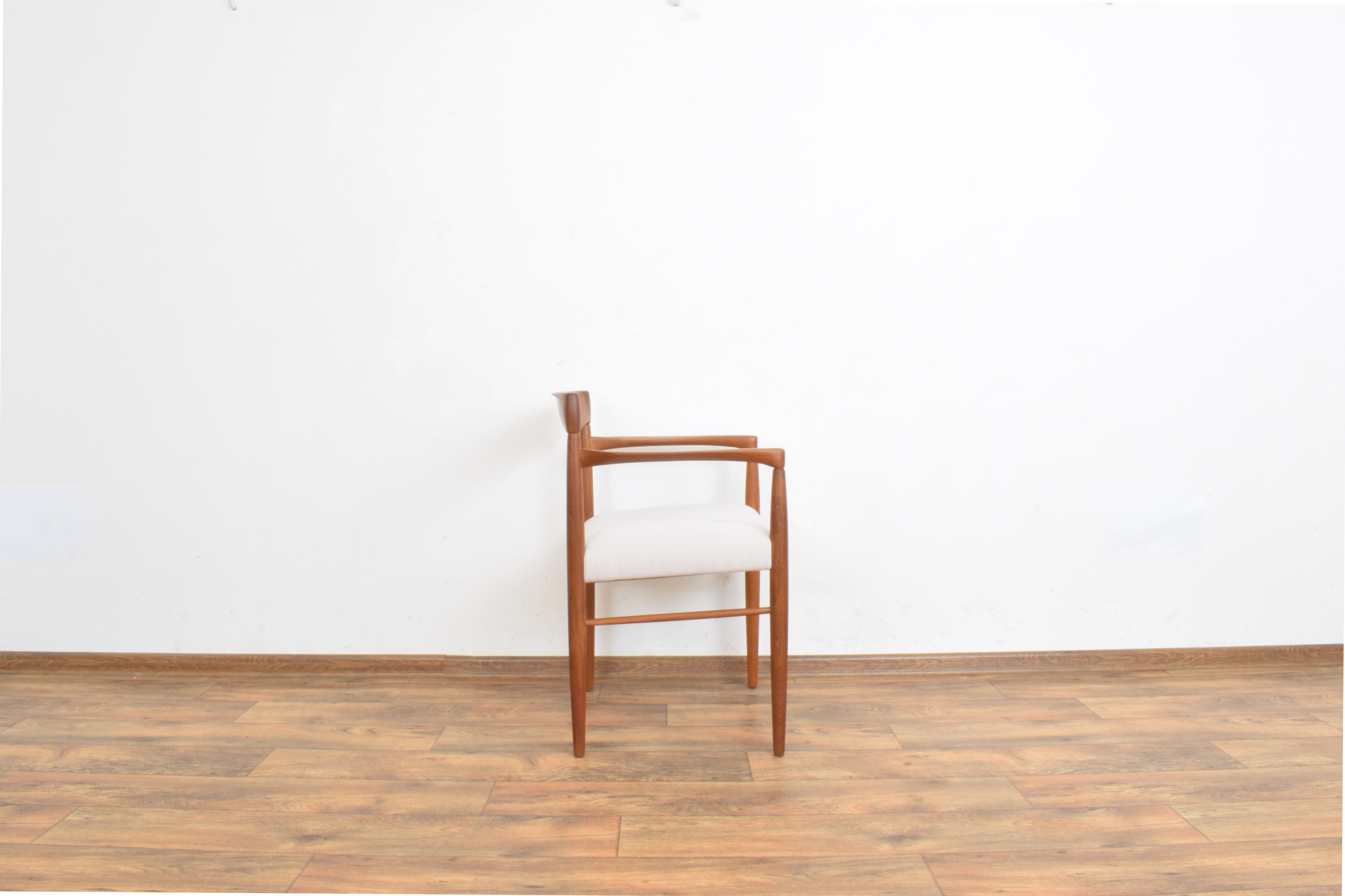 Danish Teak Armchairs by H. W. Klein for Bramin, Set of 2