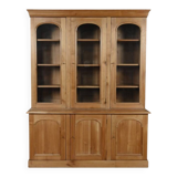 Two-body library in blonde cherry, Louis-Philippe style – 20th century