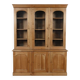 Two-body library in blonde cherry, Louis-Philippe style – 20th century