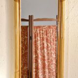 Rattan frame mirror 61 x 31 cm