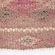 3x13 Rug For Entrway Pale Red Vintage Turkish Runner Rug, 84x394Cm