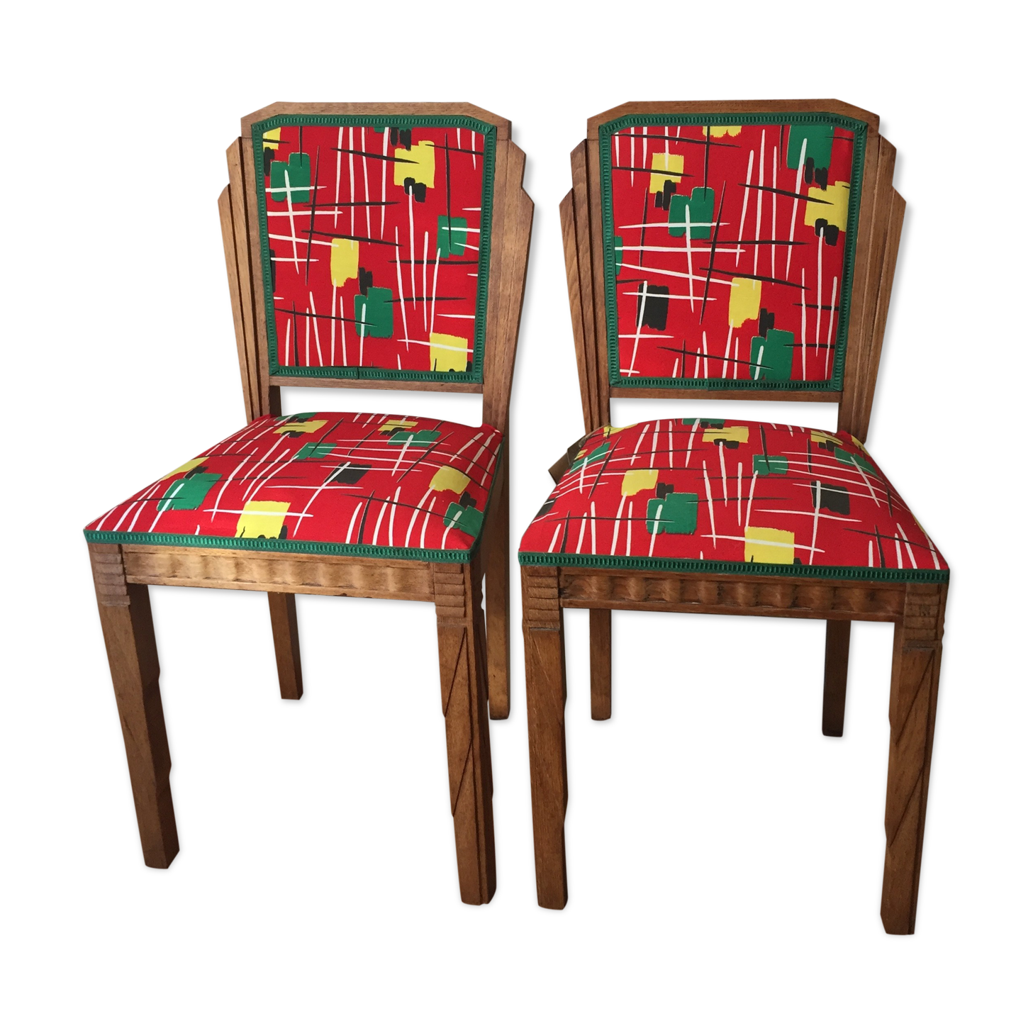 Art deco chairs 1950