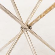 Mikado healer in silver brass and glass, 1980s