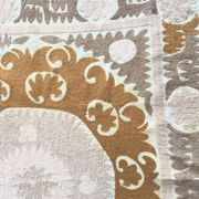 Vintage hand-embroidered tablecloth 120x134 cm