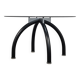 Postmodern Spider dining table by Ettore Sottsass for Knoll International, Italy, 1980s