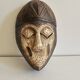 Ancient African mask (Tribe to be identified) Kwele Punu African tribal art
