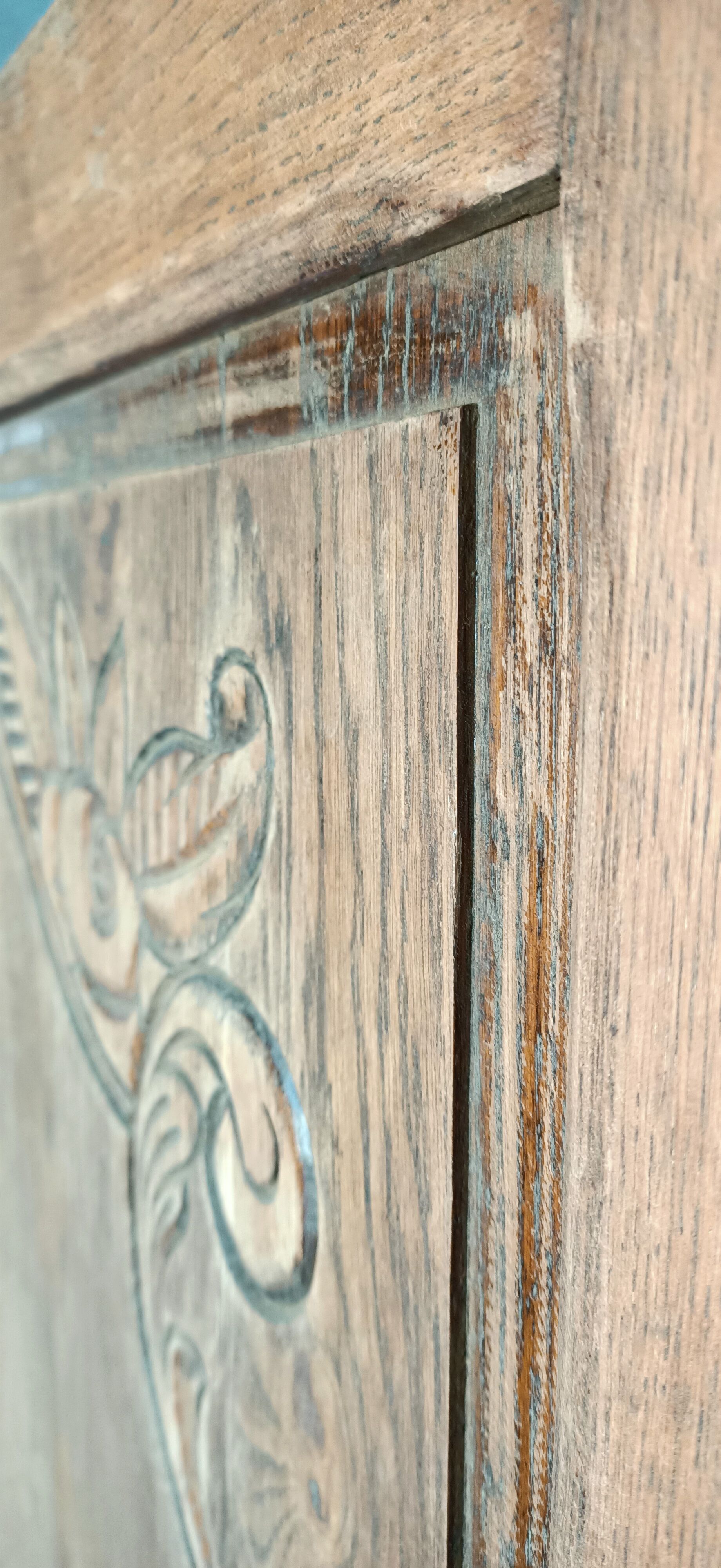 2 antique closet doors