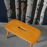 Mini stool with compass legs